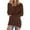 Z2#Coffee, variant on ICHUANYI Women Fashion Turtle Neck Long Sleeve Pearls Sweaters 2023 Fall Winter Oversized Solid Ribbed Knit Pullover Sweater Top