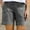 🔥 Gray, variant on USSUMA Womens Cotton-Linen Pocket Casual Summer Shorts High-Waist Elastic Waist Pull-On Breathable Lightweight Fabric with Functional Pockets Relaxed Fit for Beach Travel Everyday Wear, Shorts