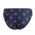 thumbnail image 3 of Dolfin Uglies Bikini Bottom REVIBE EYE SPY STRAPPY Navy Size Medium, 3 of 4