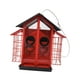thumbnail image 3 of Comedero colgante para pájaros, cuenco, bandeja, decorativo, comedero, estación de alimentación, comedero para patio, jardín exterior, 3 of 9