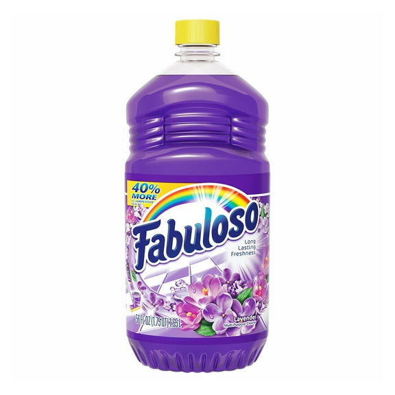 Fabuloso Lavender Multi Purpose Cleaner, Long Lasting Freshness, 56 Oz..