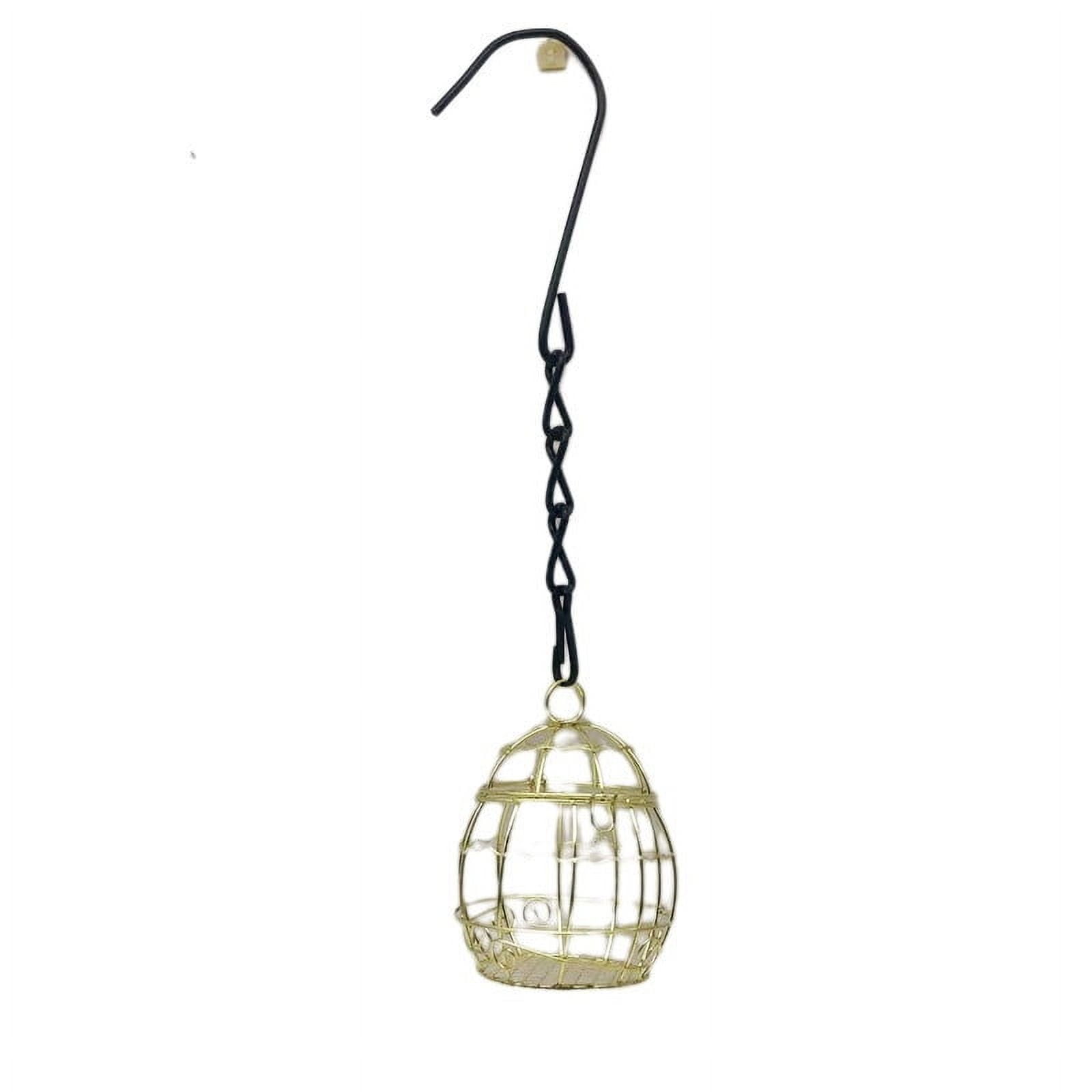 Holiday Decorations Specials Outdoor Birdcage Bird Feeder Spring Hanging Bird Feeder Garden Yard Feeder 2pcs