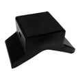 thumbnail image 4 of Rubber Boat Trailer Bow Stop V Bow Top Support Rubber Roller Fit 1/2" Shaft Size1, 4 of 9