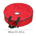 thumbnail image 4 of Uscallm under $5 Round Wreath Storage Bag, Round Wreath Storage Bag, Oxford Cloth Christmas Decoration Storage, Single Layer Protective Cover Bag, Holiday Ornament Organizer Bag, 4 of 9