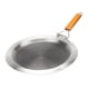 thumbnail image 5 of Sartén para crepas de acero inoxidable, plancha para tortillas con mango plegable, para inducción y gas 30 centímetros, 5 of 9