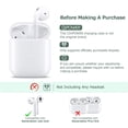 thumbnail image 2 of Funda de carga inalámbrica CIVPOWER compatible con AirPods 1 y 2, 2 of 5
