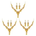 thumbnail image 3 of Collar de mujer nupcial Minnieouse 3 unids/set champán, 3 of 6