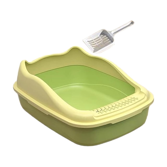 Caja de arena abierta Salvador para gatos L a prueba de salpicaduras