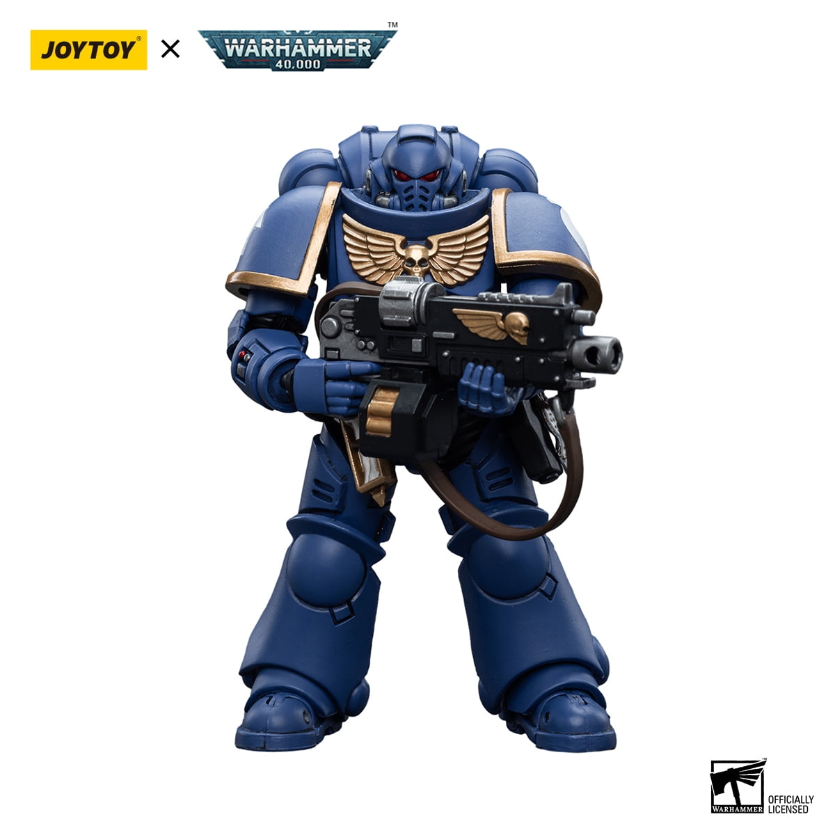 Figura De Acción JOYTOY Warhammer 40k Salamanders Eradicators Brother T'Kren – Escala 1/18 Para Coleccionistas