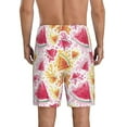 thumbnail image 4 of Lsque Watermelon Mens Sleep Pajama Shorts,Short Pajama Pants, Cotton Ultra-Soft Knit-3X-Large, 4 of 9