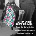 thumbnail image 6 of Lsque Tropical Leaves Lunch Bag Lunch Box for Women Men Reusable Insulated Lunch Tote Bag,Leakproof Thermal Cooler Sack Food Handbags Case High Capacity, 6 of 9