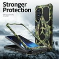thumbnail image 4 of for Samsung Galaxy S23 Ultra Case Metal Hard  Phone Case Cover Case para Screw with Camera Protection Heavy Duty metalicas Military Grade Camouflage, 4 of 14