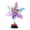 D, variant on Eqslft Reflective Car Windmill Ornament, 4Inch Anti-Bird Scare Pinwheel, Colorful Spinning Windmill with Suction Cup Base, for Car Dashboard Decoration & Bird Repellent
