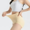 thumbnail image 4 of yunLCZ Women's Cotton Underwear High Waist Women's Lace Plus Size Waist Sexy Breifs Gather Your Waist And Buttocks Lines, 4 of 4
