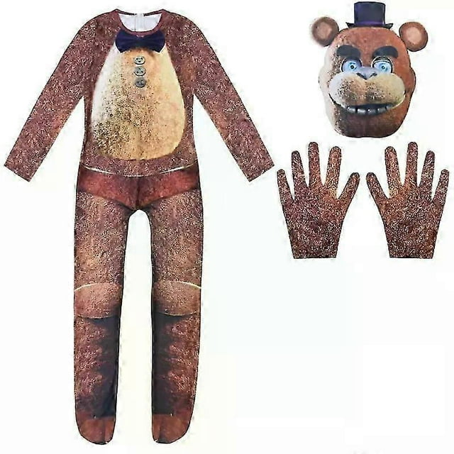 Five Nights At Freddy FNAF Costume Halloween Party Ki ds Fancy Cosplay Outfits..