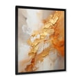thumbnail image 5 of Designart "Sunrise Spirals In Gold And White Champagne I" Abstract Spirals Picture Framed Canvas Wall Art, 5 of 5