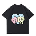 thumbnail image 3 of Camiseta con estampado de FELIZ CUMPLEANOS Ferxxo para hombre, camisa informal de algodón, de gran tamaño, Unisex, 3 of 4