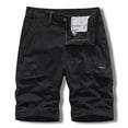 thumbnail image 2 of Turilly Men's Shorts Summer Outdoors Solid Color Casual Button Pocket Sport Shorts Pants, 2 of 4