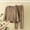 Brown, variant on WAVSUF Girls Outfit Sets 2 Piece Long Sleeve Fleece Top and Pants Winter Warm Home Clothes Brown 7-8