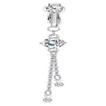 thumbnail image 5 of Fashion Butterfly Belly Button Ring Cartilage Clip Clip On Umbilical Navel Rings Faux Belly Piercing Body Jewelry Fake Belly Ring 01, 5 of 7