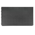 thumbnail image 1 of 1Set Black Iron Pegboard Panel for Garage Workshop Tool Organization Storage, 1 of 8