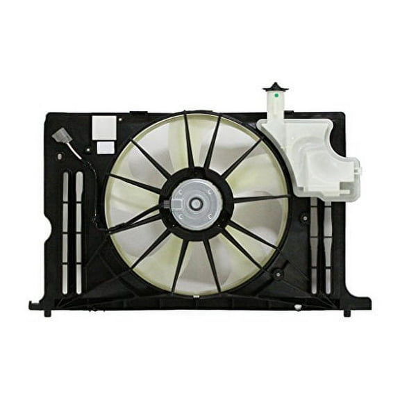 Dual Radiator and Condenser Fan Assembly - Pacific Best Inc. Fit/For TO3115181 14-19 Toyota Corolla