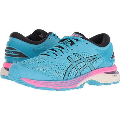 ASICS Gel Kayano 25 Women s Running Shoe Aquarium Black 6 B M US Walmart