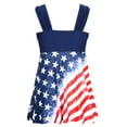 thumbnail image 5 of Gvmfive Women Bathing Suits American Flag Print Swimwear Tankini Swimsuit, 5 of 8