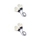 thumbnail image 1 of Qarigey 1 par de manoplas para niños pequeños, manopla para mantener el calor, para niños y niñas, cubiertas para los dedos colgantes, accesorio de 2piezas Azul marino+Gris claro Qarigey CBP353473, 1 of 5