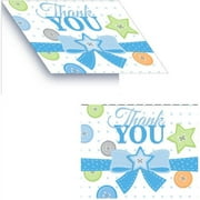 Cute As A Button - Boy Thank You Notes,