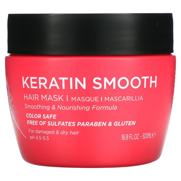Luseta Beauty, Keratin Smooth, Hair Mask, 16.9 fl oz (500 ml)