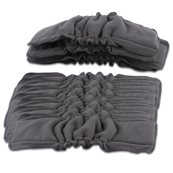Paquete de 10 pañales de tela para bebé Cambio de pañales de bolsillo para recién nacidos Inserciones absorbentes, transpirables, cómodos, de viaje, forros suaves tipo 3 Methold BA000359-03