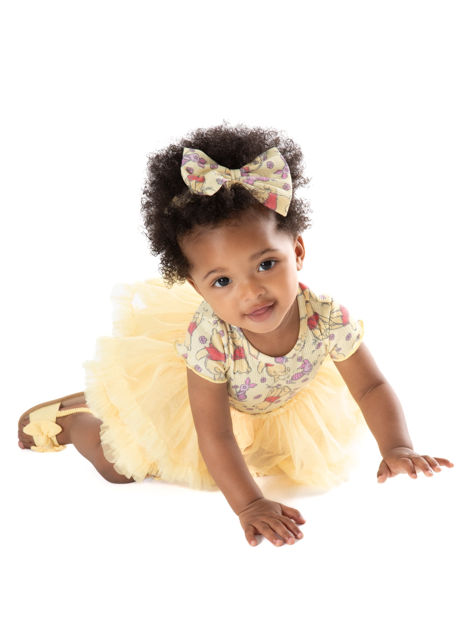 Winnie the Pooh Baby Girl Tutu Set, 2-Piece, Sizes 0-24 Months