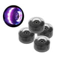 thumbnail image 5 of 4 Pack Roller Skate Wheels Luminous Light Up, with Bearings Installed - Outdoor Roller Skate Wheels for Double Row Skating & Skateboard 32x58mm, 82A - PGB, 5 of 10
