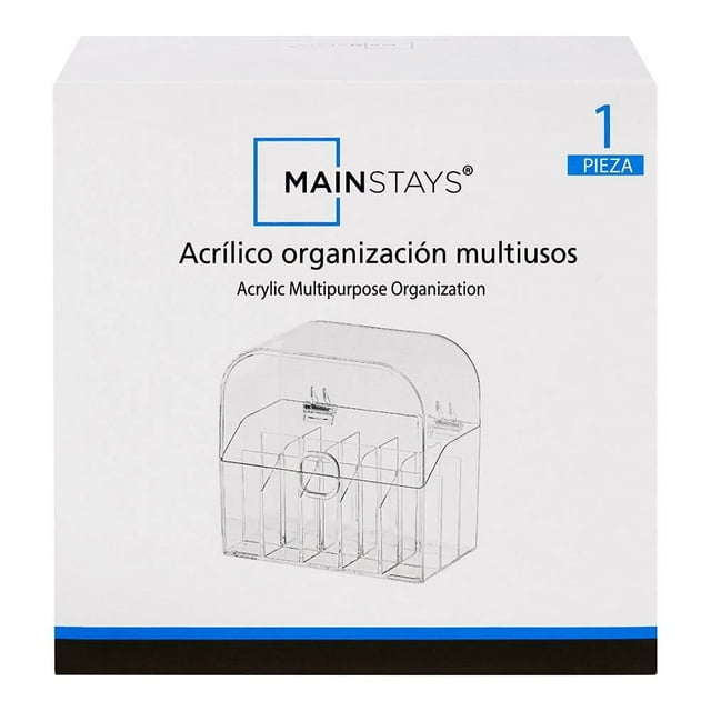 Organizador Multiusos Mainstays para Cosméticos Transparente