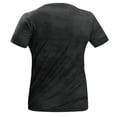 thumbnail image 3 of Dpytoraw Ice Silk Quick Drying Absorbing Breathable Sports Sweat Wicking Fitness Men Casual Loose Comfortable Trendy Round Neck Short Sleeved T Shirt Oversized T-Shirts Men Black L, 3 of 4