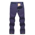 thumbnail image 2 of Baqcunre Women's Outdoor Warm Solid Waterproof Ski Pants with Pocket Snow Pants Womens Ski Pants Women Wide Leg Pants Woman Pants for Women ,Purple,Size S-Xxl, 2 of 4