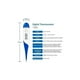 thumbnail image 4 of Termómetro oral, axilar, rectal - Punta flexible para niños, adultos - Termómetro médico de alerta de fiebre - Termómetro oral y temperatura de la axila - Rápido y preciso, 4 of 5