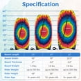 thumbnail image 3 of Gymax 33'' Lightweight Body Board w/ EPS Core XPE Deck HDPE Bottom Crescent Tail, 3 of 9