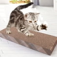 thumbnail image 6 of Cat Scratcher,Cat Scratching Board – Durable Scratch Pad for Cats with Reversible Design, Corrugated Cardboard Scratcher Fits Cat Boxes, Beds, or Floor Use, Wear-Resistant, 6 of 7