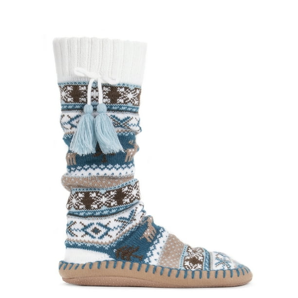 Muk Luks MUK LUKS Women's Slipper Socks with Tassels