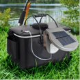 thumbnail image 3 of Solar Pond Aerator Air Oxygen Pump Foldable Solar Water Air Pump, 3 of 5