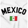 thumbnail image 2 of Mexico Country Flag Soccer Fan Pride Womens Slim Fit Graphic Tee Brisco Brands S, 2 of 5