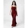 thumbnail image 2 of Women’s Bodycon Mesh Strap Mini Dress Sleeveless Cocktail Party Clubwear Evening Outfit, 2 of 6