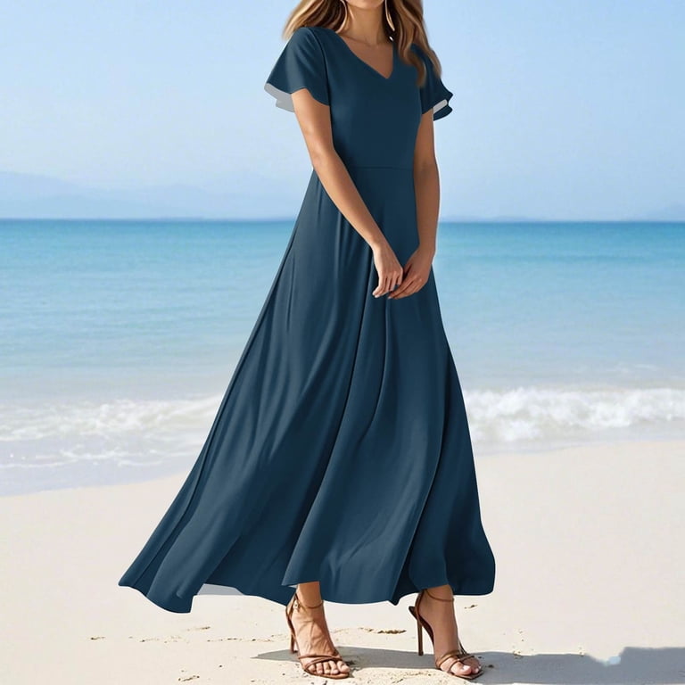 white casual beach dress White Beach Dress L/XL