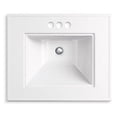 thumbnail image 4 of Kohler K-29999-4 Memoirs Stately 24" Pedestal Bathroom Sink - White, 4 of 4