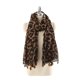 thumbnail image 3 of Bufanda de lino y algodón con borlas que combina con todo y estampado de leopardo multifuncional a la moda 1pc JAMW Sencillez, 3 of 3