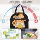 thumbnail image 4 of Balery Sunflower Gnomes 2 Bolsa de Almuerzo Impresa, Caja de Almuerzo Reutilizable, Bolsa Térmica Aislada para Almuerzo, Bolsa Antiderrames, 4 of 7