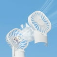 thumbnail image 5 of Misting Fan Handheld Fan HandHeld Misting Fan Rechargeable 4 Speed Adjustment Small Mister Fan Cooling Water, 5 of 8
