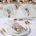thumbnail image 2 of Cloth Napkins Set of 4 - 20x20 Inches, Watercolor Daisy Washable Reusable Table Napkins, Rustic Spring Botanical Flowers Floral Soft & Absortbent Dining Napkin for Party Wedding Hotel Restaurant, 2 of 8